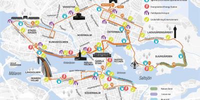 Карта Стокхолм маратон