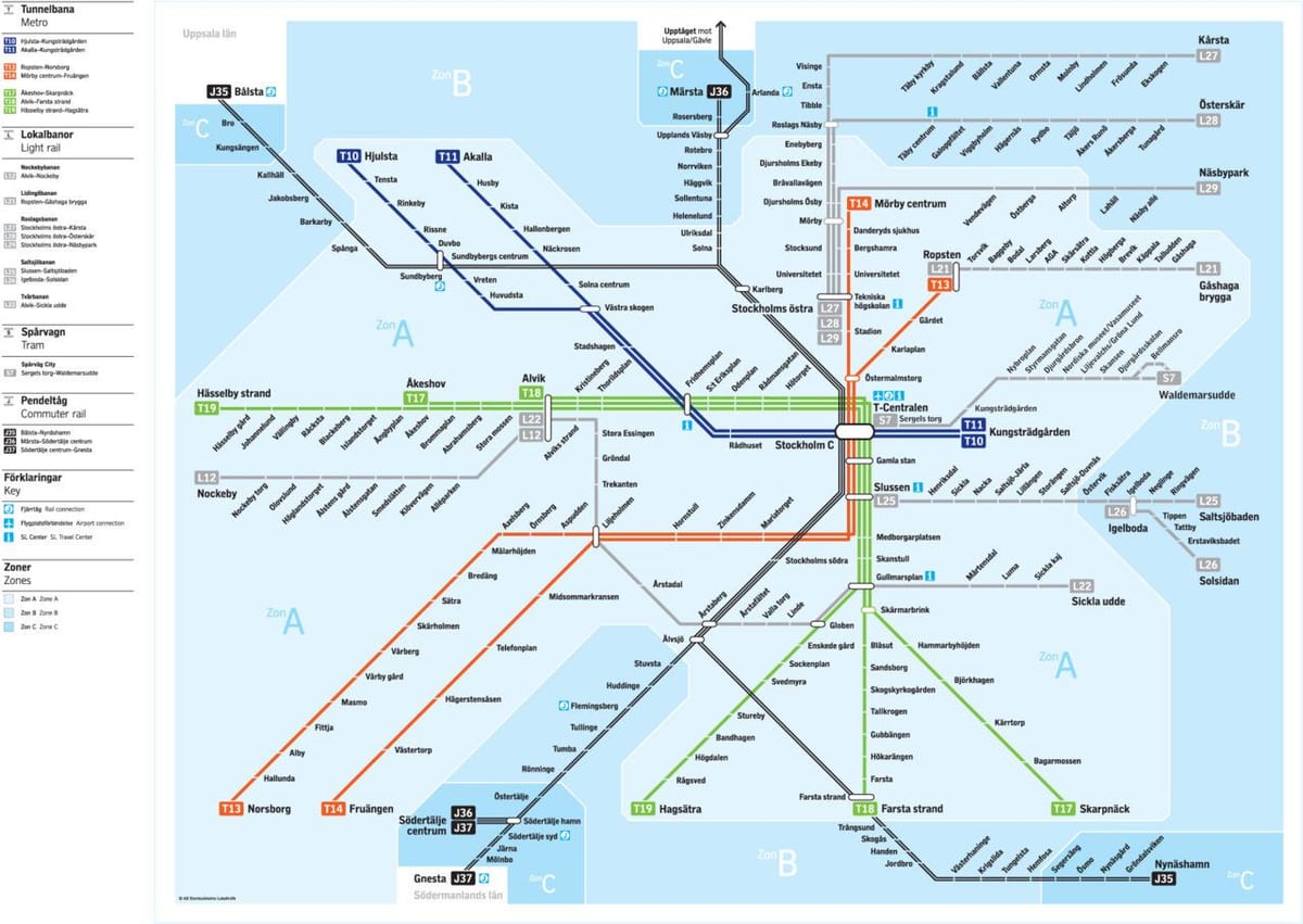 tunnelbana ее картата