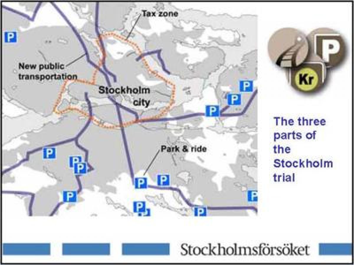карта на Стокхолм паркинг