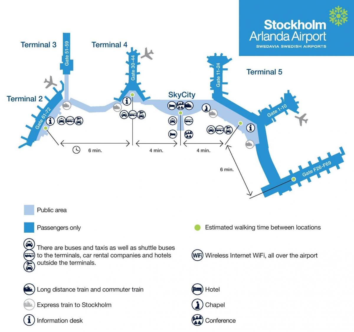 Стокхолм-арланда на картата
