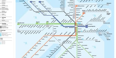 Карта на Стокхолм транзит