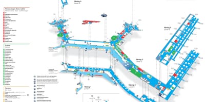 Стокхолм летище терминал 5 на картата