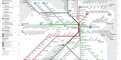 Карта на метрото ее 