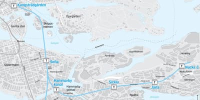 Карта нака Стокхолм