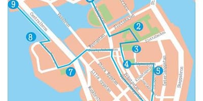 Стокхолм gamla stan картата