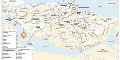 Карта södermalm