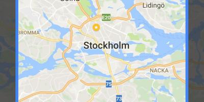 Офлайн карта на Стокхолм