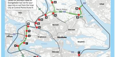 Карта на Стокхолм такса за